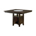 Gabriel Square Counter Height Dining Table Cappuccino - Casa Morelos / Coahuila Furniture (Oklahoma City, OK)