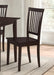 Gomez 5-piece Rectangular Dining Table Set Cappuccino - Casa Morelos / Coahuila Furniture (Oklahoma City, OK)