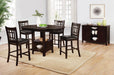 Lavon Oval Counter Height Table Espresso - Casa Morelos / Coahuila Furniture (Oklahoma City, OK)