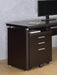 Skylar 3-drawer Mobile File Cabinet Cappuccino - Casa Morelos / Coahuila Furniture (Oklahoma City, OK)