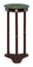 Edie Round Marble Top Accent Table Merlot - Casa Morelos / Coahuila Furniture (Oklahoma City, OK)