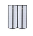 Roberto 4-panel Folding Screen Black and White - Casa Morelos / Coahuila Furniture (Oklahoma City, OK)