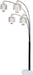 Maisel Floor Lamp with 4 Staggered Shades Black - Casa Morelos / Coahuila Furniture (Oklahoma City, OK)