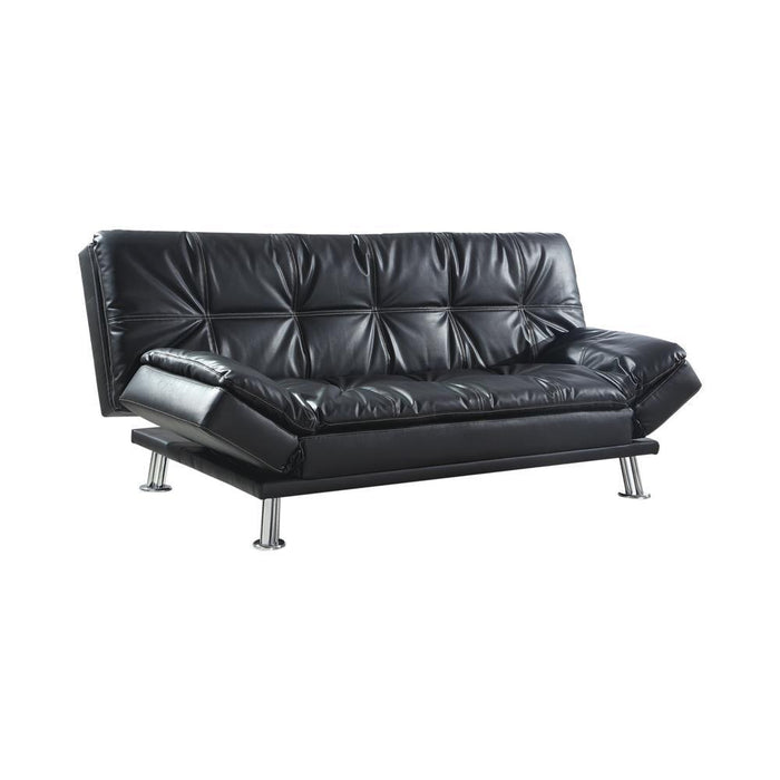 Dilleston Tufted Back Upholstered Sofa Bed Grey - Casa Morelos / Coahuila Furniture (Oklahoma City, OK)