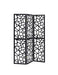 Nailan 3-panel Open Mosaic Pattern Room Divider Black - Casa Morelos / Coahuila Furniture (Oklahoma City, OK)