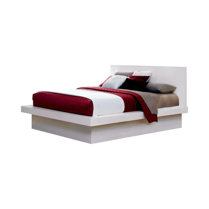 Jessica California King, E.king, & Queen Bed with Storage Headboard Cappuccino - Casa Morelos / Coahuila Furniture (Oklahoma City, OK)