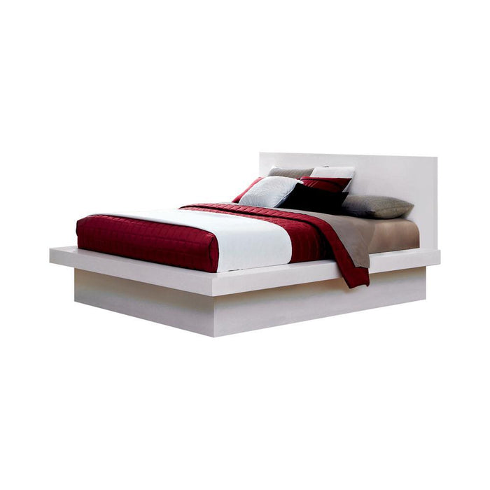 Jessica California King, E.king, & Queen Bed with Storage Headboard Cappuccino - Casa Morelos / Coahuila Furniture (Oklahoma City, OK)