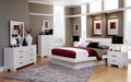 Jessica California King, E.king, & Queen Bed with Storage Headboard Cappuccino - Casa Morelos / Coahuila Furniture (Oklahoma City, OK)