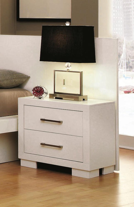 Jessica Nightstand Panels White (Set of 2) - Casa Morelos / Coahuila Furniture (Oklahoma City, OK)
