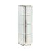Traditional Glass Hexagon Curio Cabinet - Casa Morelos / Coahuila Furniture (Oklahoma City, OK)