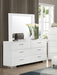 Felicity 6-drawer Dresser Glossy White - Casa Morelos / Coahuila Furniture (Oklahoma City, OK)