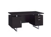 Lawtey Rectangular Storage Office Desk Cappuccino - Casa Morelos / Coahuila Furniture (Oklahoma City, OK)