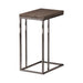 Pedro Expandable Top Accent Table Weathered Grey and Black - Casa Morelos / Coahuila Furniture (Oklahoma City, OK)