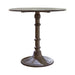 Oswego Round Bistro Dining Table Bronze - Casa Morelos / Coahuila Furniture (Oklahoma City, OK)