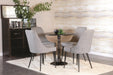 Oswego Round Bistro Dining Table Bronze - Casa Morelos / Coahuila Furniture (Oklahoma City, OK)