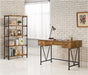 Analiese 3-drawer Writing Desk Antique Nutmeg and Black - Casa Morelos / Coahuila Furniture (Oklahoma City, OK)