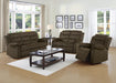 Rodman Pillow Top Arm Motion Loveseat Olive Brown - Casa Morelos / Coahuila Furniture (Oklahoma City, OK)