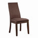 Spring Creek Upholstered Side Chairs Rich Cocoa Brown (Set of 2) - Casa Morelos / Coahuila Furniture (Oklahoma City, OK)