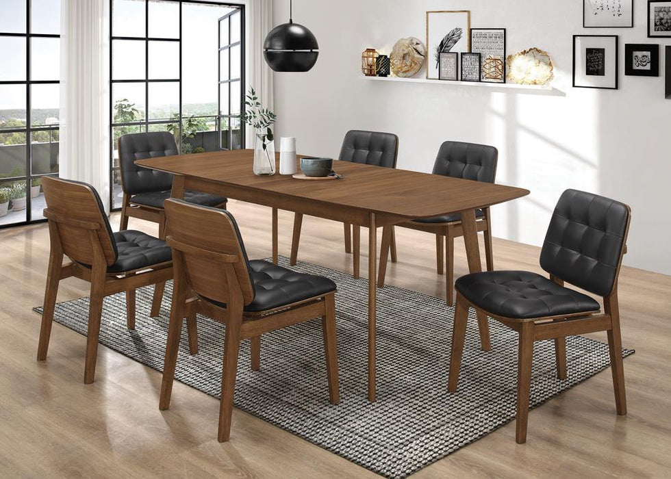 Redbridge Butterfly Leaf Dining Table Natural Walnut - Casa Morelos / Coahuila Furniture (Oklahoma City, OK)
