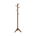 Devlin Coat Rack with 6 Hooks Walnut - Casa Morelos / Coahuila Furniture (Oklahoma City, OK)