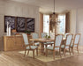 Florence 4-door Sideboard Rustic Smoke - Casa Morelos / Coahuila Furniture (Oklahoma City, OK)