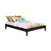 Hounslow California King, E.King, & Queen Universal Platform Bed Cappuccino - Casa Morelos / Coahuila Furniture (Oklahoma City, OK)