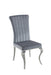 Betty Upholstered Side Chairs Grey and Chrome (Set of 4) - Casa Morelos / Coahuila Furniture (Oklahoma City, OK)