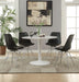 Lowry Round Dining Table White - Casa Morelos / Coahuila Furniture (Oklahoma City, OK)
