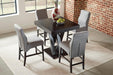 Freda Square Counter Height Table Cappuccino - Casa Morelos / Coahuila Furniture (Oklahoma City, OK)