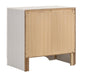 Miranda 2-drawer Nightstand Tray White - Casa Morelos / Coahuila Furniture (Oklahoma City, OK)