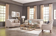 Avonlea Sloped Arm Upholstered Chair Grey - Casa Morelos / Coahuila Furniture (Oklahoma City, OK)