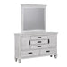Franco 5-drawer Dresser Antique White - Casa Morelos / Coahuila Furniture (Oklahoma City, OK)