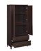 Wadeline 2-door Tall Accent Cabinet Rustic Tobacco - Casa Morelos / Coahuila Furniture (Oklahoma City, OK)
