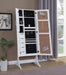 Doyle Jewelry Cheval Mirror with Picture Frames White - Casa Morelos / Coahuila Furniture (Oklahoma City, OK)