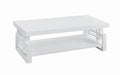 Schmitt Rectangular Coffee Table High Glossy White - Casa Morelos / Coahuila Furniture (Oklahoma City, OK)