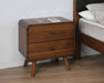 Robyn 2-drawer Nightstand Dark Walnut - Casa Morelos / Coahuila Furniture (Oklahoma City, OK)