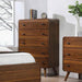 Robyn 5-drawer Chest Dark Walnut - Casa Morelos / Coahuila Furniture (Oklahoma City, OK)