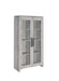 Alejo 2-door Tall Cabinet Grey Driftwood - Casa Morelos / Coahuila Furniture (Oklahoma City, OK)