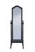 Cabot Rectangular Cheval Mirror with Arched Top Black - Casa Morelos / Coahuila Furniture (Oklahoma City, OK)