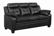 Finley Tufted Upholstered Sofa Black - Casa Morelos / Coahuila Furniture (Oklahoma City, OK)