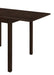Kelso Rectangular Dining Table with Drop Leaf Cappuccino - Casa Morelos / Coahuila Furniture (Oklahoma City, OK)