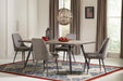 Alan Upholstered Dining Chairs Grey (Set of 2) - Casa Morelos / Coahuila Furniture (Oklahoma City, OK)