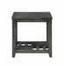 Cliffview 1-shelf Rectangular End Table Grey - Casa Morelos / Coahuila Furniture (Oklahoma City, OK)