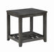 Cliffview 1-shelf Rectangular End Table Grey - Casa Morelos / Coahuila Furniture (Oklahoma City, OK)