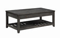Cliffview Lift Top Coffee Table with Storage Cavities Grey - Casa Morelos / Coahuila Furniture (Oklahoma City, OK)