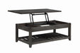 Cliffview Lift Top Coffee Table with Storage Cavities Grey - Casa Morelos / Coahuila Furniture (Oklahoma City, OK)