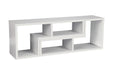 Velma Convertible TV Console and Bookcase White - Casa Morelos / Coahuila Furniture (Oklahoma City, OK)