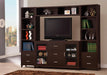 Lewes 2-door TV Stand with Adjustable Shelves Cappuccino - Casa Morelos / Coahuila Furniture (Oklahoma City, OK)