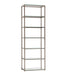 Kate 6-shelf Bookcase Black Nickel - Casa Morelos / Coahuila Furniture (Oklahoma City, OK)