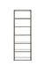 Kate 6-shelf Bookcase Black Nickel - Casa Morelos / Coahuila Furniture (Oklahoma City, OK)